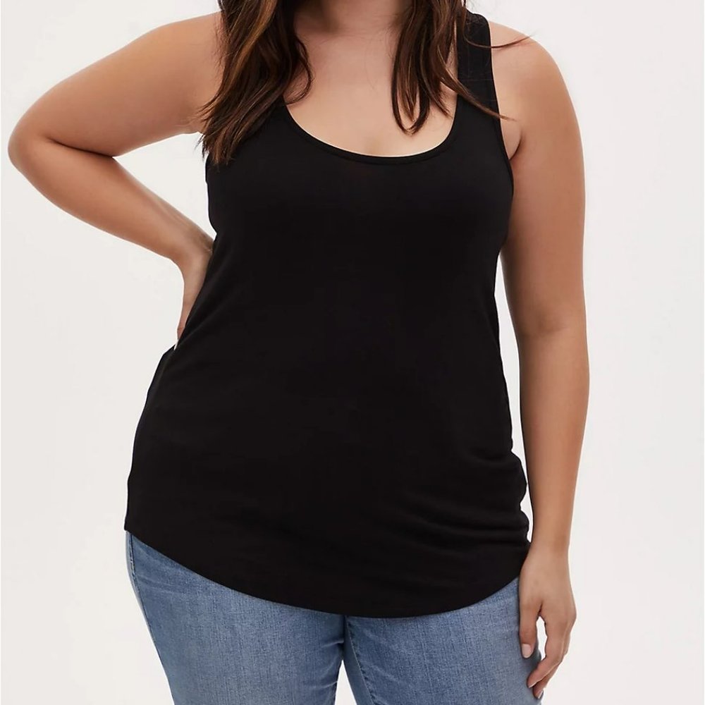Lavender* SUPER SOFT SCOOP NECK LAYERING TANK